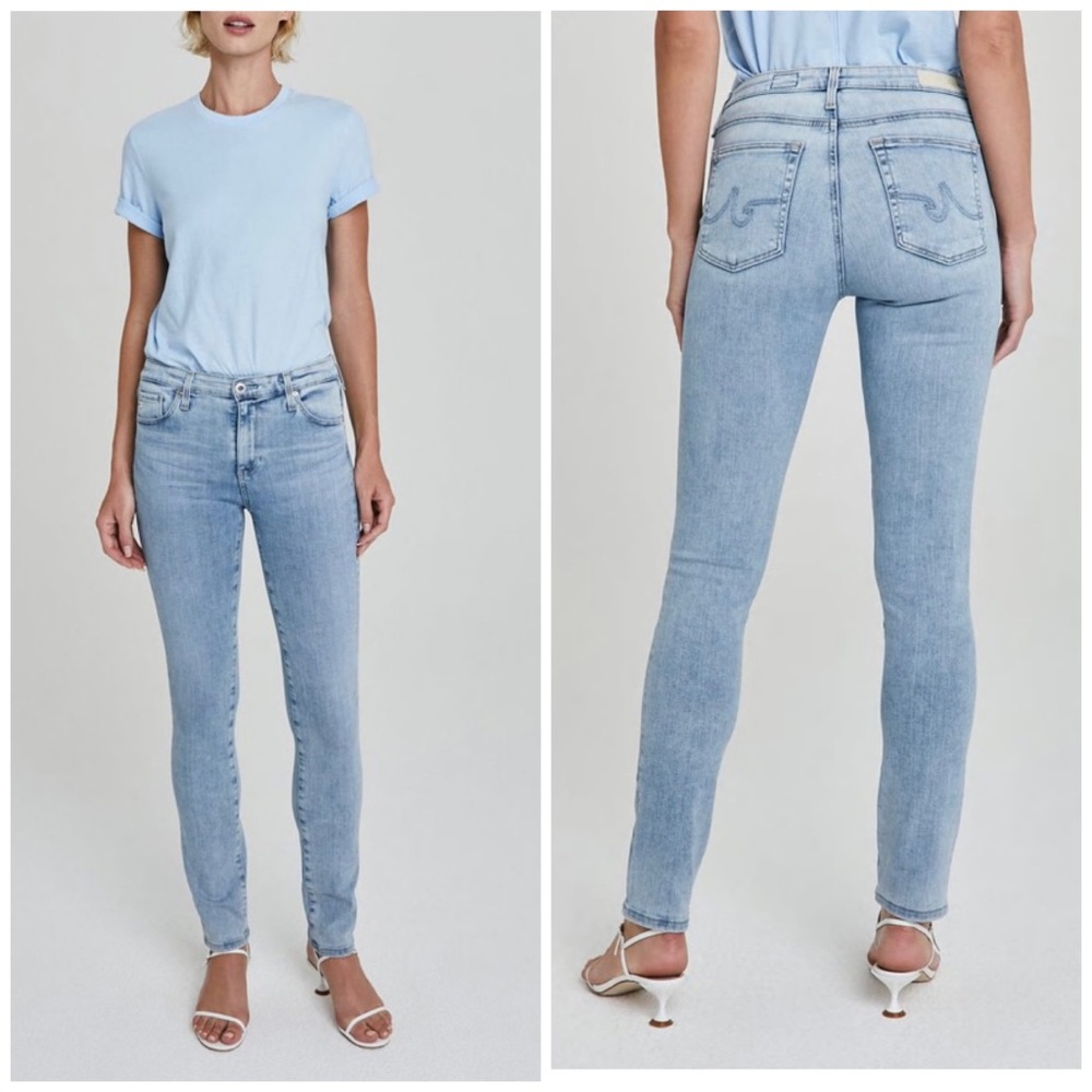 AG Adriano Goldshmied | Faye Mid-Rise Cigarette Jean Size 32